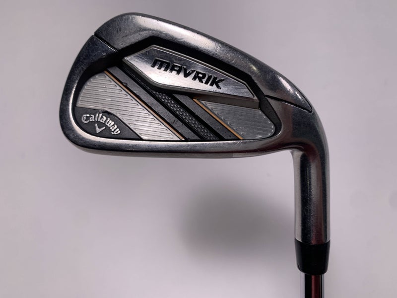 Callaway Mavrik Single 6 Iron True Temper Elevate VSS 95g Stiff Steel Mens RH