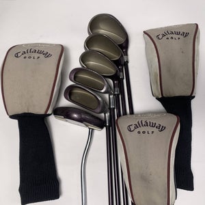 Callaway GES Club Set Driver 3W 5W 5  7 Putter GES Ladies Graphite Womens RH HC