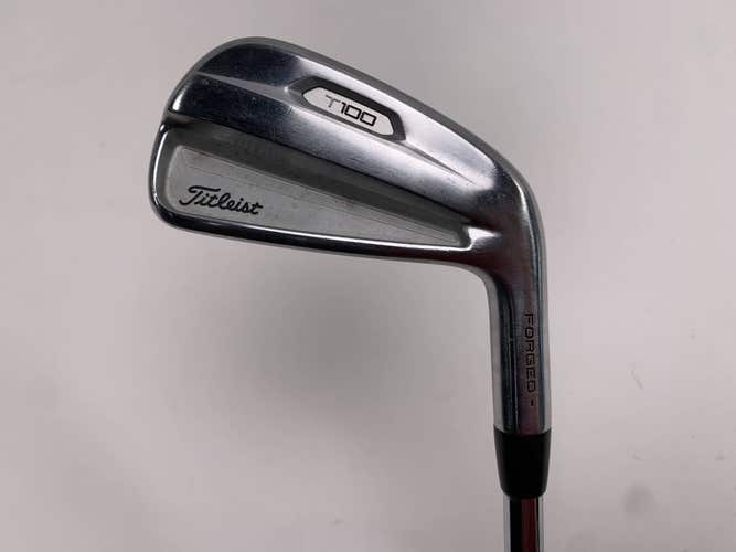 Titleist T100 2021 Single 5 Iron True Temper AMT Black S300 Stiff Steel Mens RH