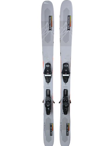 USED 2024 Salomon QST 106 Skis 157cm with Salomon Strive 11 Bindings