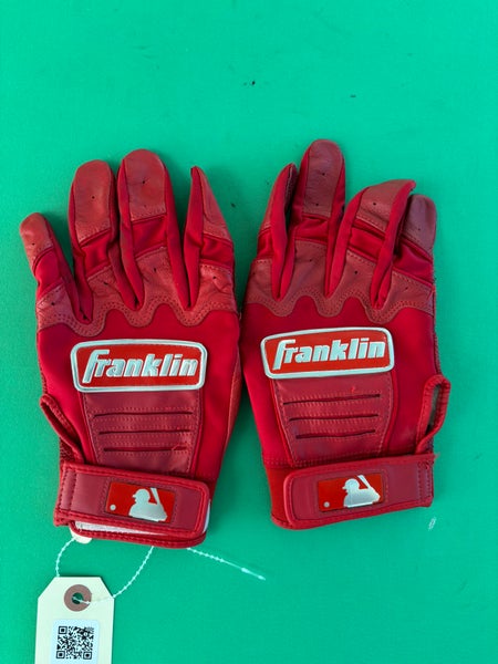 Red XL Franklin CFX PRO Batting Gloves