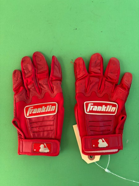 Red XL Franklin CFX Pro Batting Gloves