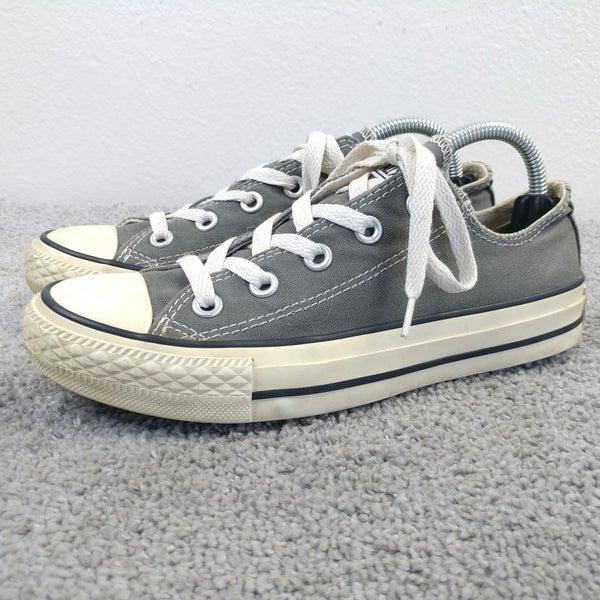 Converse All Star Chuck Taylor Low Womens Size 6 Shoes Gray 1J794 Canvas