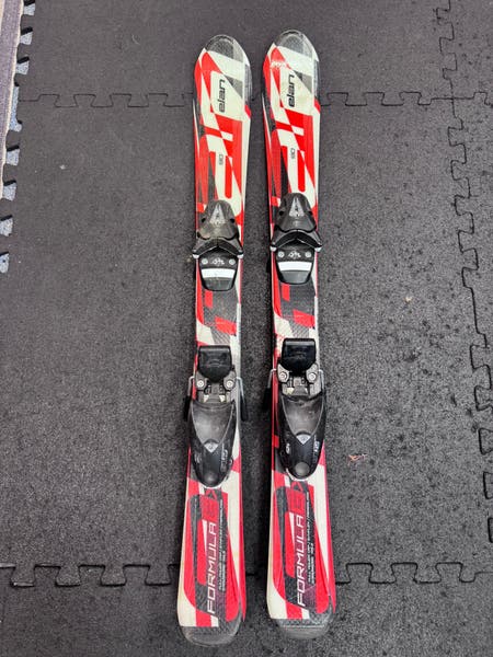 Kid's Elan Formula GX 90 cm All Mountain Skis With Bindings (Used