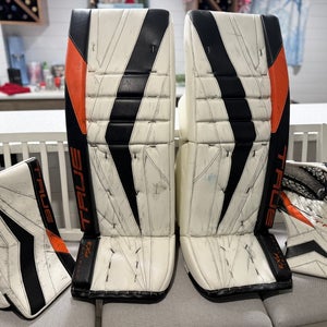 TRUE PX3 Pro Stock Sam Ersson Philly Flyers Senior Goalie Equipment Combo 34”