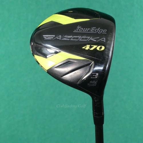 Tour Edge Bazooka 470 Fairway 3 Wood Ultra-Light Graphite Firm w/ HC *READ*