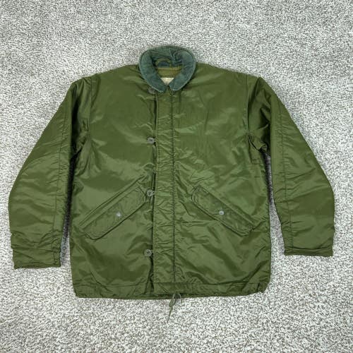 Vintage Alpha Industries Jacket Mens Medium Extreme Cold Weather Impermeable 80s