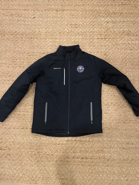 Black Men's Large Bauer Team winter jacket