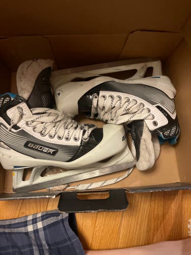 2013 Bauer Reactor 6000 Hockey Goalie Skates Regular Width 6 (Used)