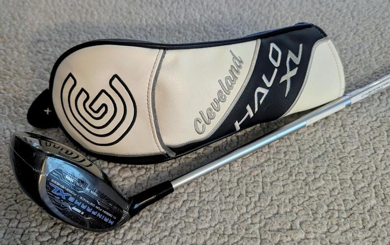 Cleveland Golf Halo XL Lite Fairway Wood 7HL Wood 22 RH 7W Head Only W/Cover