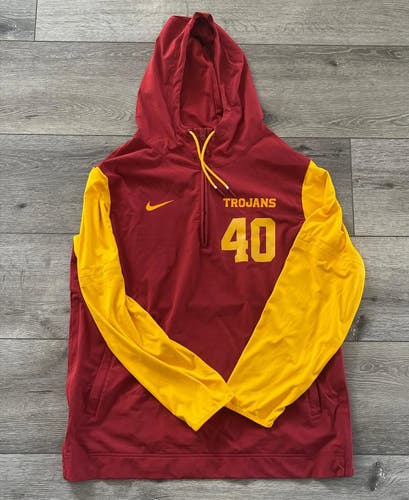 Official Nike USC Player Football Jersey Hoodie- Large
