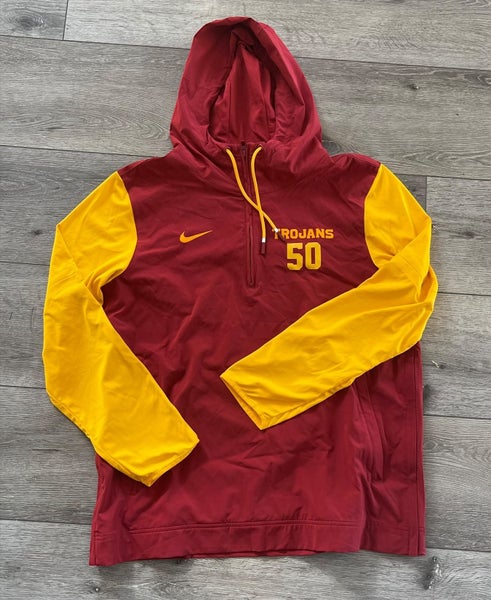 Official Nike USC Player Football Jersey Hoodie - Large