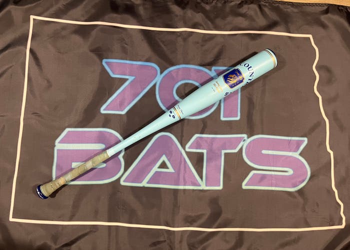 2025 Combat Blue Members Only MFG Spec A1 Alloy BBCOR Certified Bat (-3) 30 oz 33" (Used)