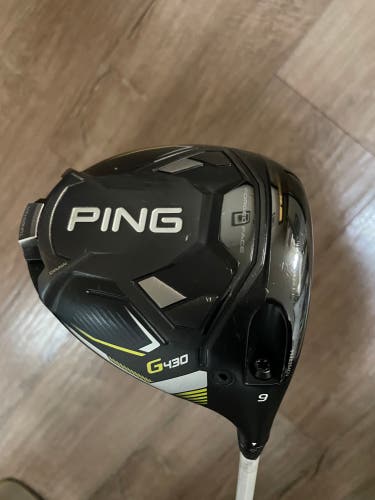 Men's 2023 Ping G430 LST Right Handed Driver Stiff Flex 9 Loft (Used)