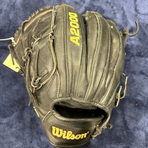 Black Wilson A2000 LH Baseball Glove 11.75" (Used)