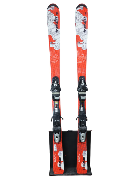 USED Head Team Monster Skis with Tyrolia Sympro 7.5 Bindings - 137cm