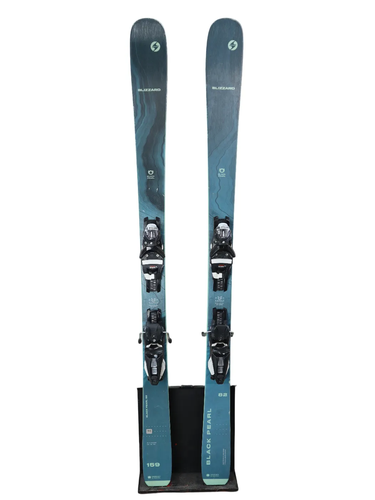 USED Blizzard Black Pearl 82 Skis with Look NX 12 Bindings - 159cm