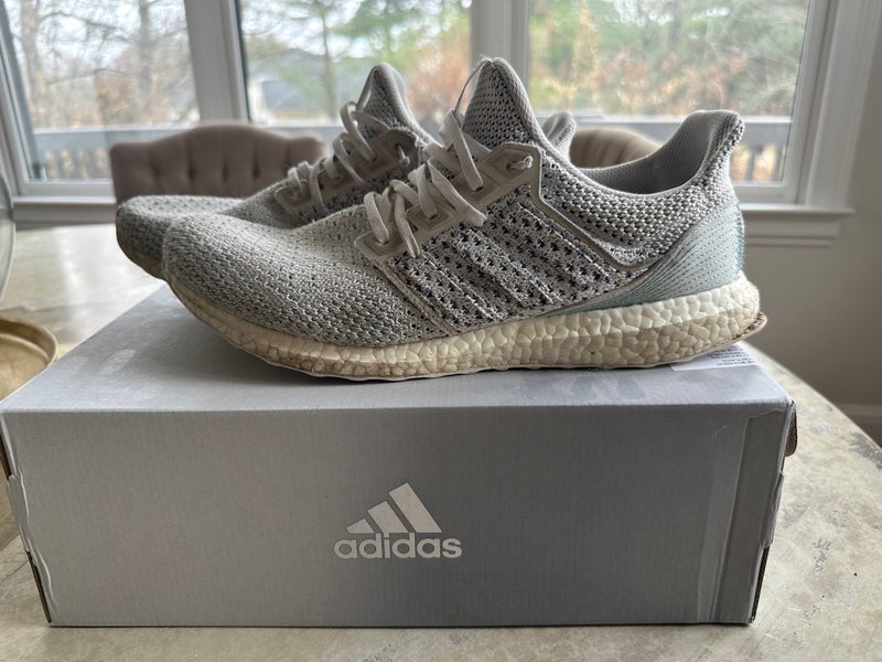 Mens Adidas UltraBoost LTD Parley White Athletic Running Sneakers Shoes Size M 11.5 (W 12.5)