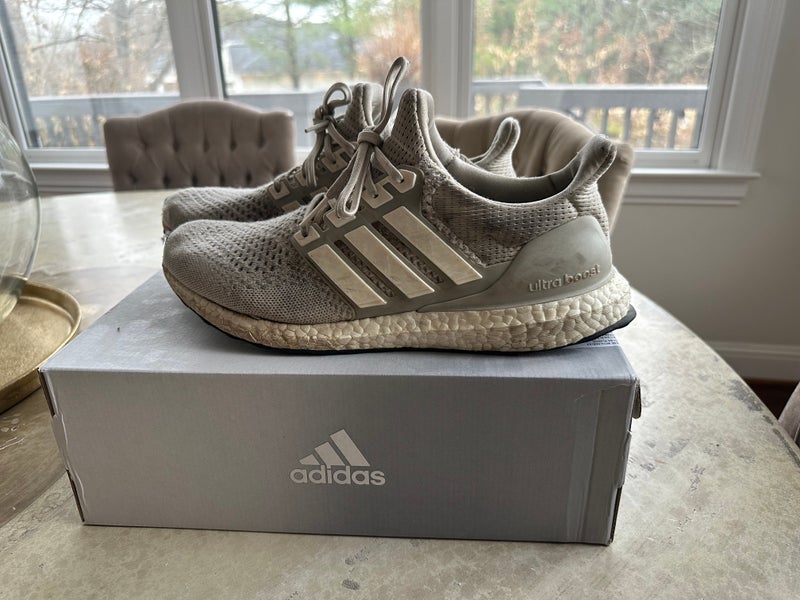 Adidas Light Gray Ultraboost Running Shoes Size M 11.5 (W 12.5)