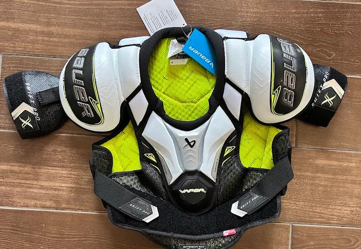 Bauer Medium Junior Vapor Shift Pro Shoulder Pads (New)