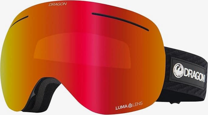 NEW Dragon Ski Goggles Dragon Unisex X1 Snow Sport Goggles lulalens Red ion
