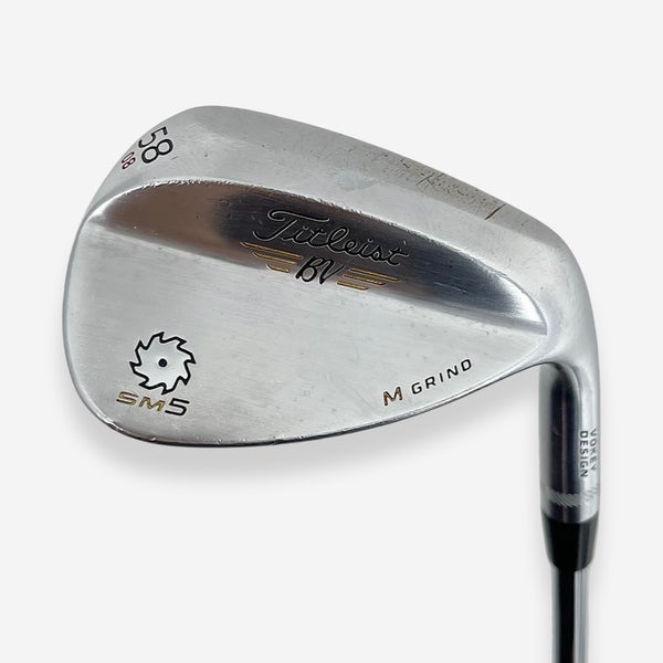 Titleist Vokey SM5 Wedge 58° 08 Bounce Right Handed Wedge Flex Steel Shaft