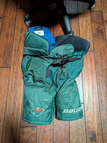 Used Minnesota Wild Senior Bauer Nexus Hockey Pants