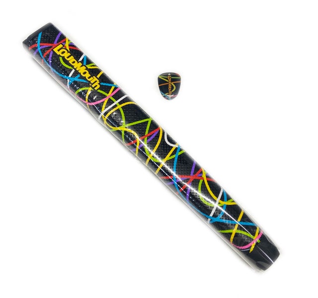 NEW LoudMouth Scribblz Oversize Putter Grip w/Ball Marker