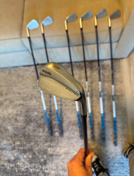 Ping Blue Print Forged Irons (PW-4i)
Tour AD 65-2 Shafts (Senior Flex)