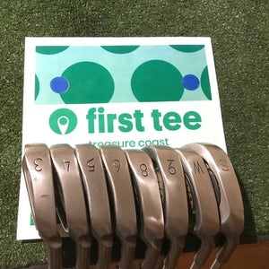 Ping i3 Blade Black Dot Irons Set (3-PW-SW, No 7i) Cushin JZ Regular Steel READ