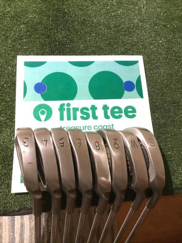 Ping i3 Blade Black Dot Irons Set (3-PW-SW, No 7i) Cushin JZ Regular Steel READ