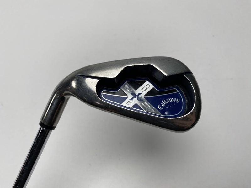 Callaway X-18 Single 6 Iron 2* Flat Uniflex Steel Mens LH Midsize Grip