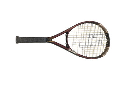 Used Prince TRIPLE THREAT VIPER 115 OS Adult Tennis Racquet Maroon 4 3/8" 11613-S000172886