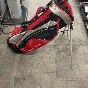 Used Adams Golf TIGHT LIES Mens Stand Bag Black And Red 11614-S000226411