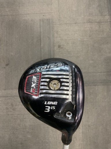 Used Tour Edge EXOTIC EX9 Mens Fairway Wood RH 3 Wood 11614-S000226414