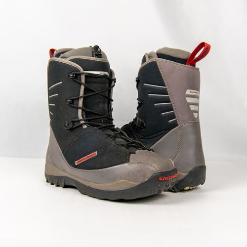 Salomon Solace Men's Size 9 Snowboard Boots Medium Flex All Mountain (Used)