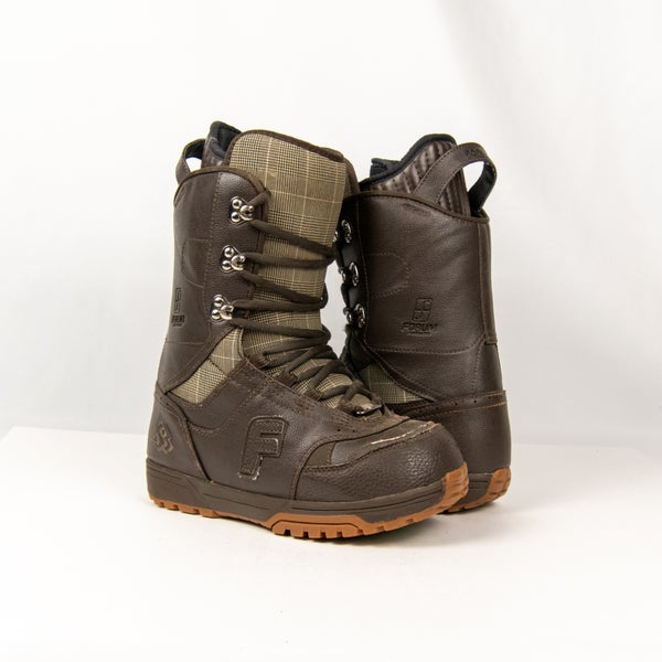 Forum Destroyer Men's Size 8 Snowboard Boots Medium Flex All Mountain (Used)
