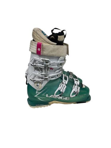 Used Lange XT 90 Womens DH Ski Boot White 245 MP - M06.5 - W07.5 11847-S000031467