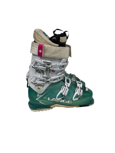 Used Lange XT 90 Womens DH Ski Boot White 245 MP - M06.5 - W07.5 11847-S000031467