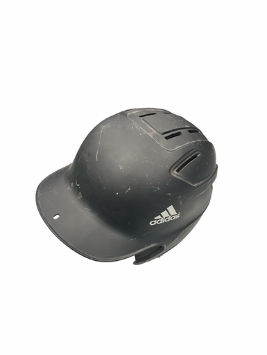 Used Adidas BATTING HELMET Batting Helmet No Mask Black MD 11682-S000124286