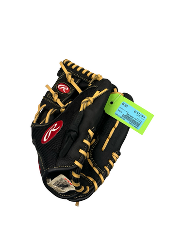 Used Rawlings RENEGADE BB/SB Glove RH Throw Black 11 1/2" 11682-S000124283
