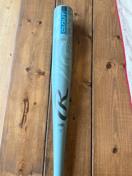 2025 Rawlings Clout AI Alloy BBCOR Certified Bat (-3) 30 oz 33" (Used)