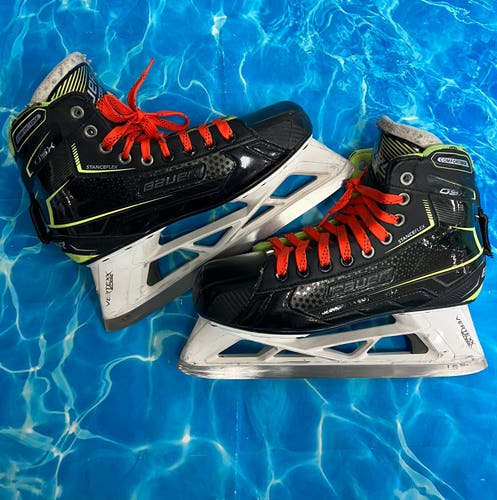 Senior Bauer GSX Hockey Goalie Skates Regular Width 8 (Used)
