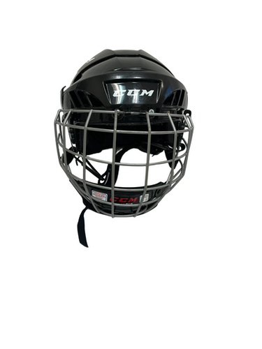 Used CCM FL40 SM Hockey Helmet Cage Combo 11692-S000144583