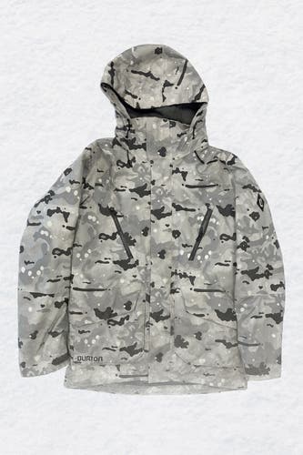 Gray Men's Adult Small Burton Dryride Jacket (Used)