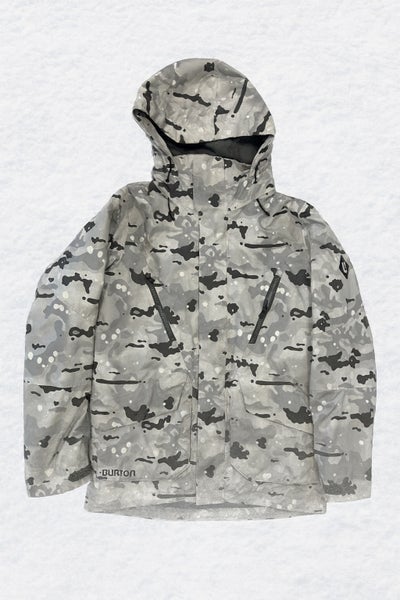 Gray Men's Adult Small Burton Dryride Jacket (Used)