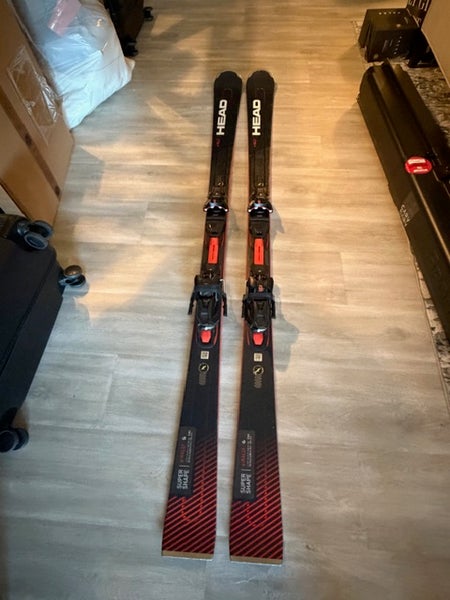 Unisex 2024 All Mountain 177 cm HEAD Supershape e-Rally Skis With Bindings (Used)