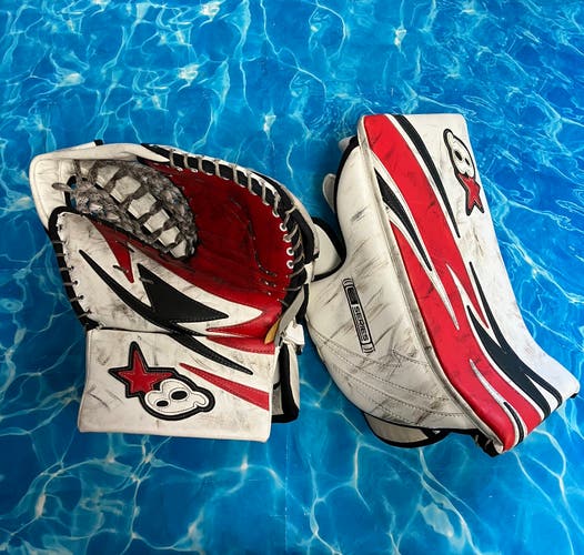 Senior Brian's S series Goalie Gloves & Blockers Regular (Used)