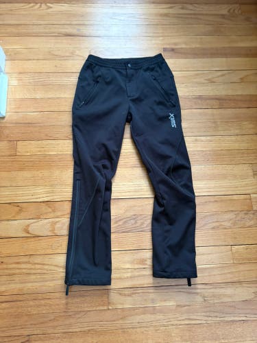 Black Unisex Youth Swix Ski Pants (Used)