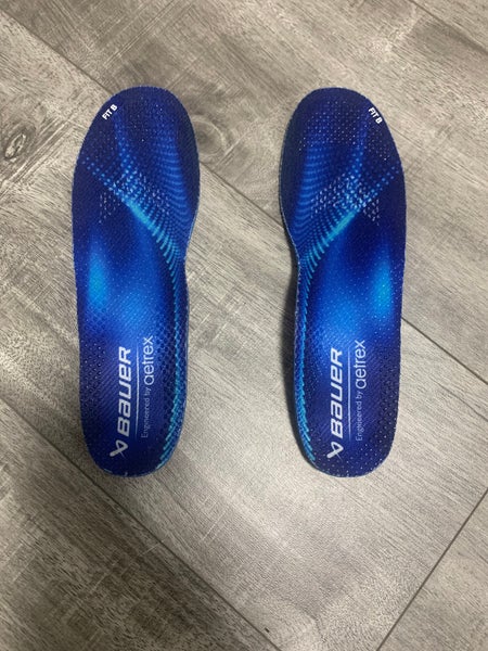 New Bauer Aetrex Skate Orthotic Hockey Insoles  SIZE 6  FIT B